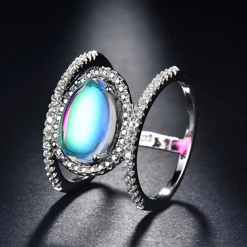 Bague Ringen, овальная форма, серебро 925, Ювелирное кольцо, 13 мм, опаловые драгоценные камни для женщин, бизнес подарок на день рождения, хорошее ювелирное изделие