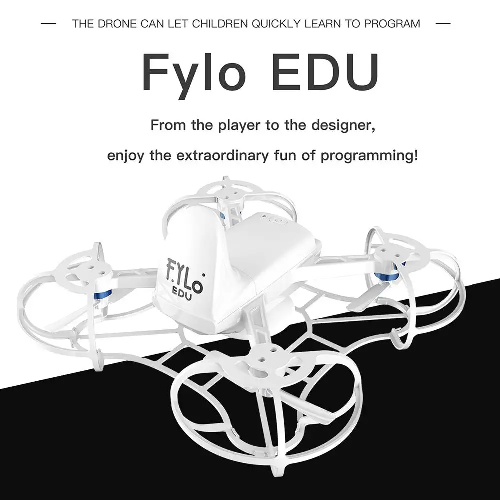US $16.720.00 10PcsSet High Great Fylo EDU Programming Camera Drone Selfdeveloped Simulation Software Scratch Python DIY RC Drone