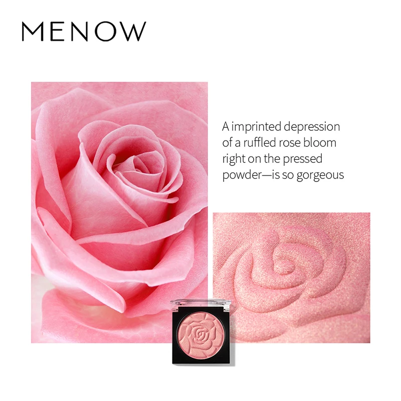 MENOW Ten Color Petals Single Blush Natural Lasting Concealer Matte Pearlescent B705