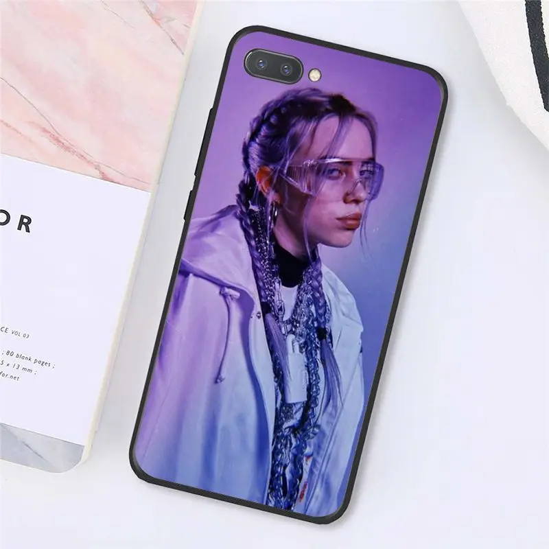 Yinuoda Billie Eilish Горячая музыка певица звезда чехол для телефона huawei Honor 8A 8X9 10 20 Lite 7A 5A 7C 10i 20i - Цвет: A15
