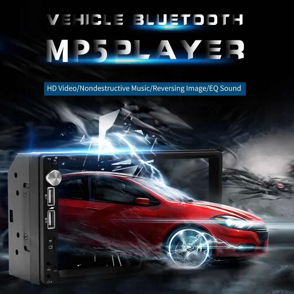 Новая Swm-x5 автомобиля Bluetooth Mp5 Автомагнитола и видео Mp4 карта U диск Fm радио дощечка для записей U диск видео выход# P40