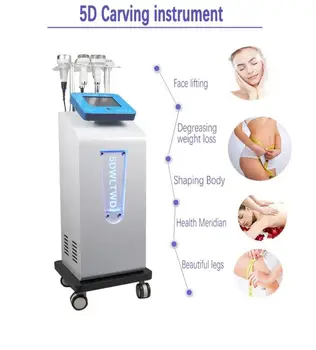

Hot sale multi-function Face Lift 80k Ultrasonic Cavitation 5DCarving Instrument Vacuum Vacuum body shaping Slimming Machine