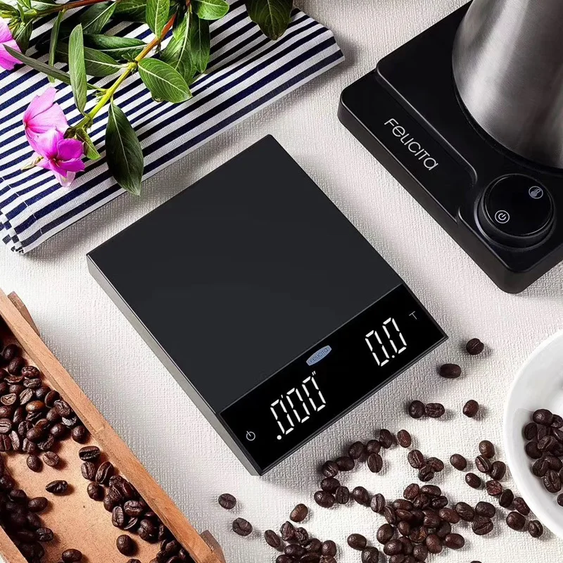 Электронные капельные весы Felicita Incline с Bluetooth и таймером|Кухонные весы| |