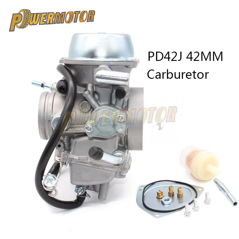 PD42J 42 мм вакуумный карбюратор чехол 42 мм карбюратор PD42J мотоцикл для Yamaha Honda мотовездеход вездеход квадроцикл 500cc 600cc 700cc скутер