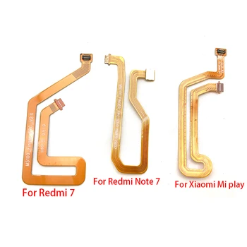 

5pcs/lot Fingerprint Sensor Scanner Touch ID Connect Motherboard home button Flex Cable For Xiaomi Redmi 7 / Redmi Note 7 / Mi P