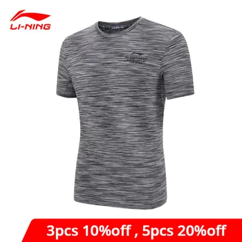 

Li-Ning Men's Basketball T-shirt 89% Polyester 11% Spandex LiNing li ning Breathable Sports Tees Tops T-shirts ATSN075 MTS2884