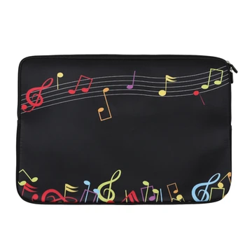 

17" 17.3" 17.4" Music Note Notebook Laptop Sleeve Handle Bag Case