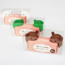 

Cartoon animal shape silicone baby anti-collision corner safety soft rubber cute table corner protective cover thickened corner