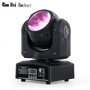 

MINI moving 60w rgbw led stage light with dmx 512 control moving head led spot for professional dj equipment light