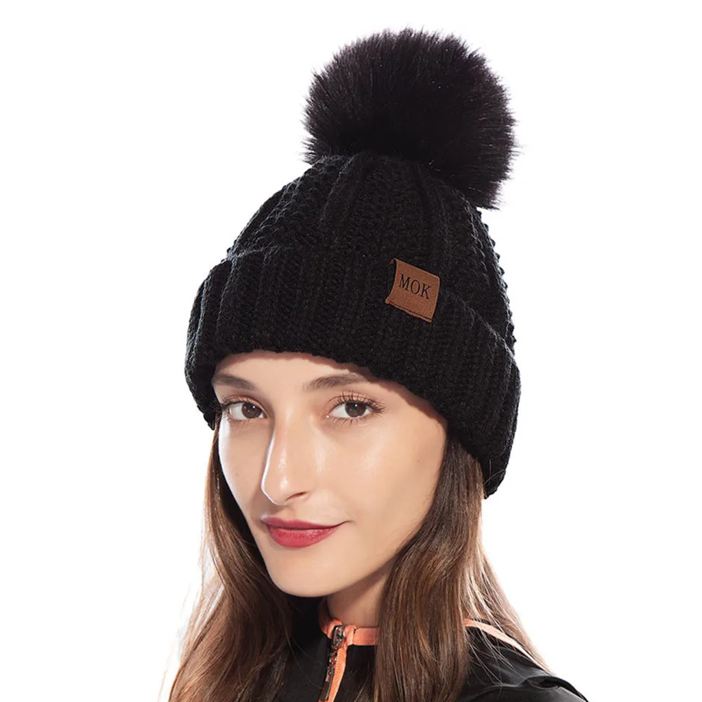 womens large bobble hat