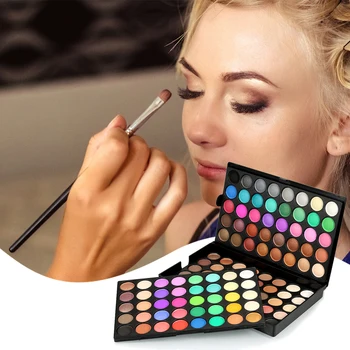 

252 Colors Professional Make Up Palette Shimmer& Glitter Makeup Eyeshadow Palette Eye Shadow Makeup Set Cosmetics Tools