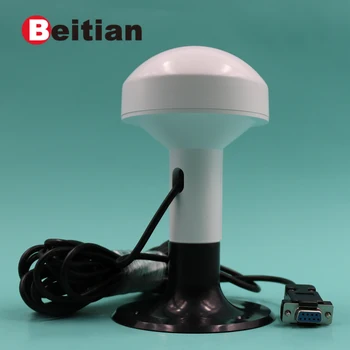 

BEITIAN Marine ship GPS GLONASS receiver GNSS NMEA 0183 baud rate 9600 DB9 Female connector, VCC 12V, RS232 level, BP-285D