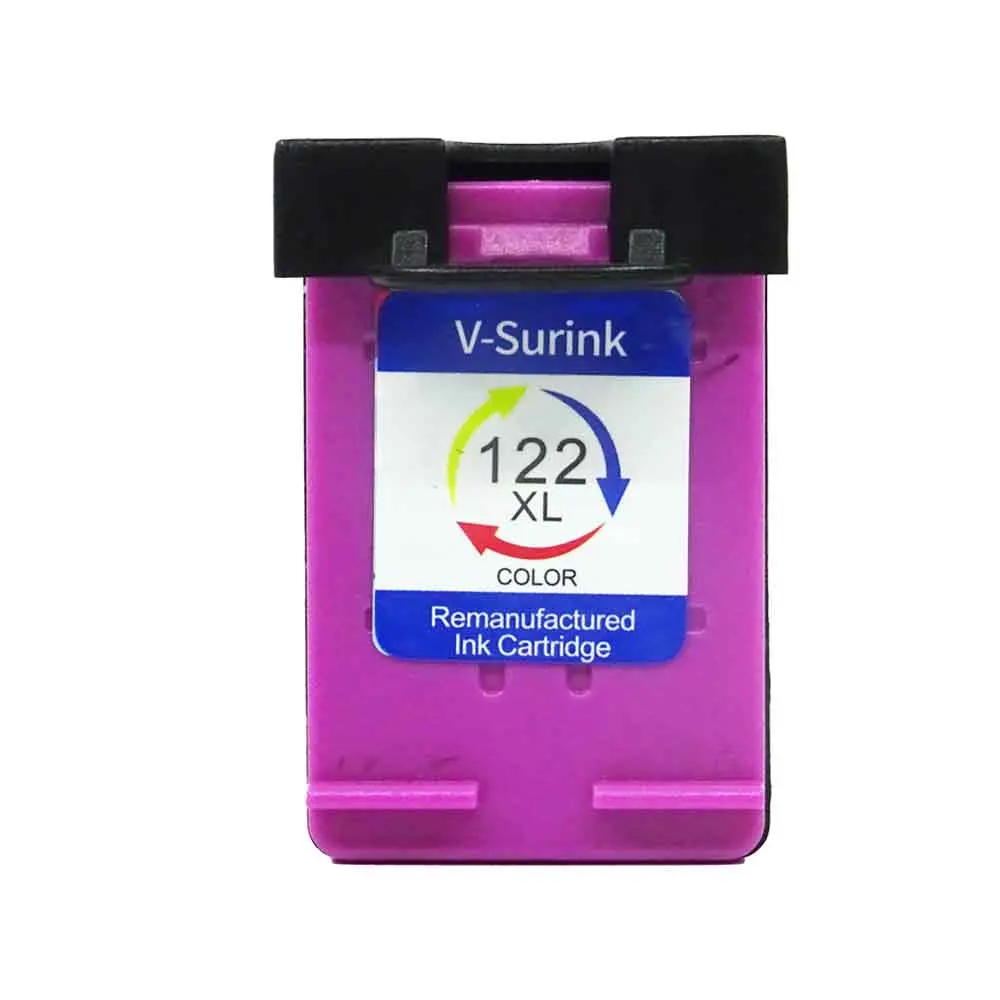 1 Color V-Surink 122XL Замена для hp картридж 122 xl для Deskjet 1510 2050 1000 1050 1050A 2000 2050A 2540 3000 3050 3052A принтер - Цвет: 1 Color