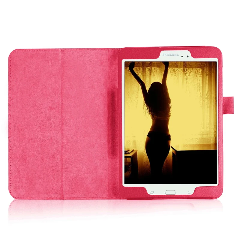 Для samsung Galaxy Tab S2 9," планшет SM-T810 T813 T815 T819 умный чехол с узором Личи из искусственной кожи тонкий защитный чехол