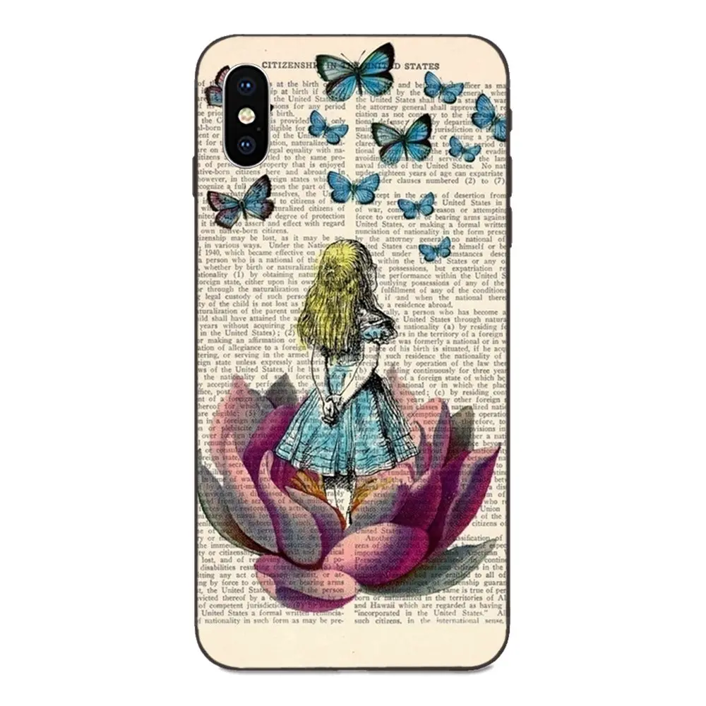 Чехол для телефона с рисунком Алиса в стране чудес Ариэль жасмин Xiaomi mi x Max Note 2 2S 3 S