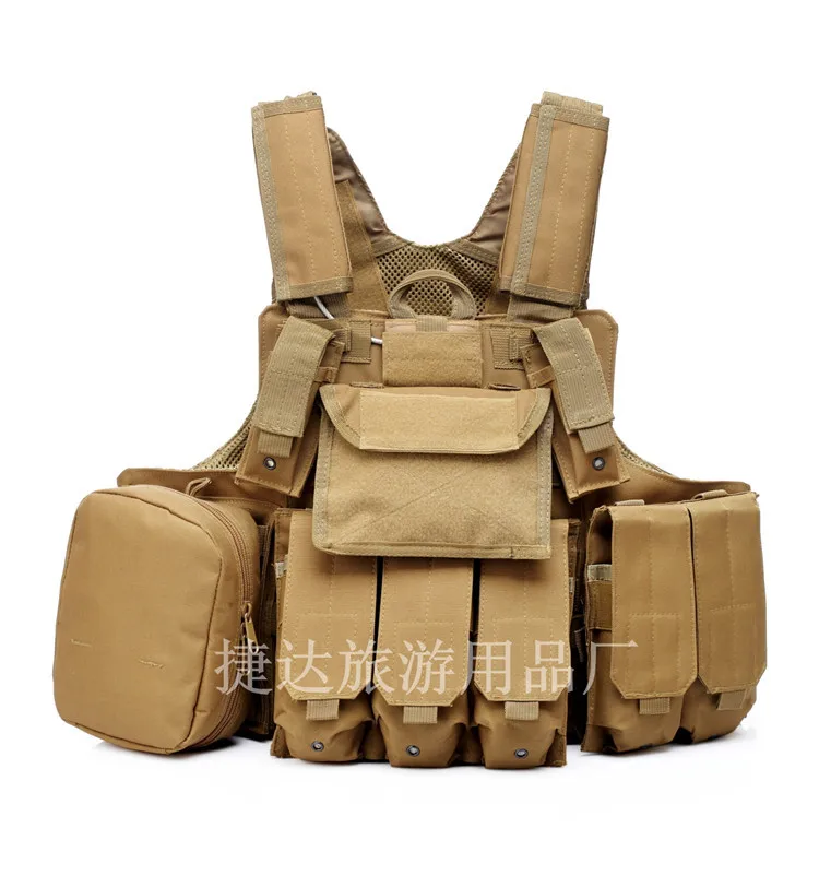 

Tactical Vest Field Operations Riding Waistcoat Special Forces Tactical Equipment Desert Camouflage Combat Ghost Amphibious Vest