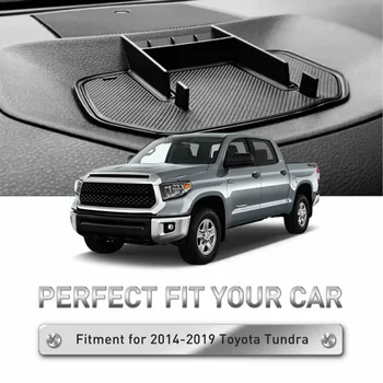 

Organizer Storage Box For Toyota Tundra Accessories Interior For Toyota Tundra 2014-2019 Q Dashboard