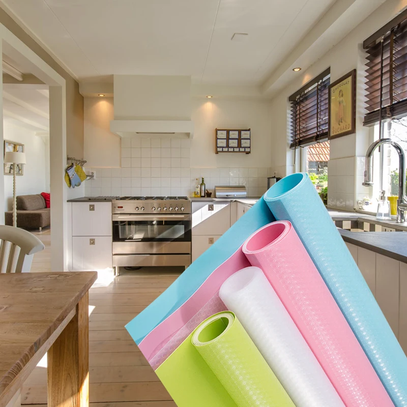 Многоразовая подкладка для полки коврик в шкафчик ящика влагостойкий