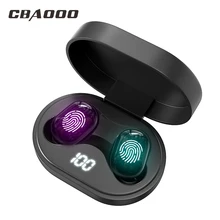 CBAOOO J15 Bluetooth наушники TWS 5,0 V true беспроводной стерео 6D Игровые наушники спортивные водонепроницаемые наушники с двойным микрофоном
