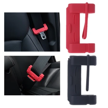 

1PC Universal Silicone Car Seat Belt Buckle Covers Clip Anti-Scratch Cover