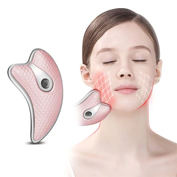 

iDestone Gua Sha Scraping Facial Massager LED Light Microcurrent skin rejuvenation Electric Body Massage Face Lifting Slimming