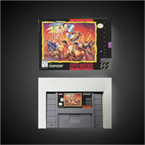 Final Fight 3-Action игровая карта Версия США с розничной коробкой