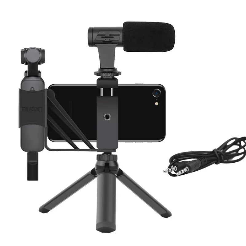 1 комплект камера Запись микрофонный аудио адаптер кабель для DJI Osmo Карманная камера A69B