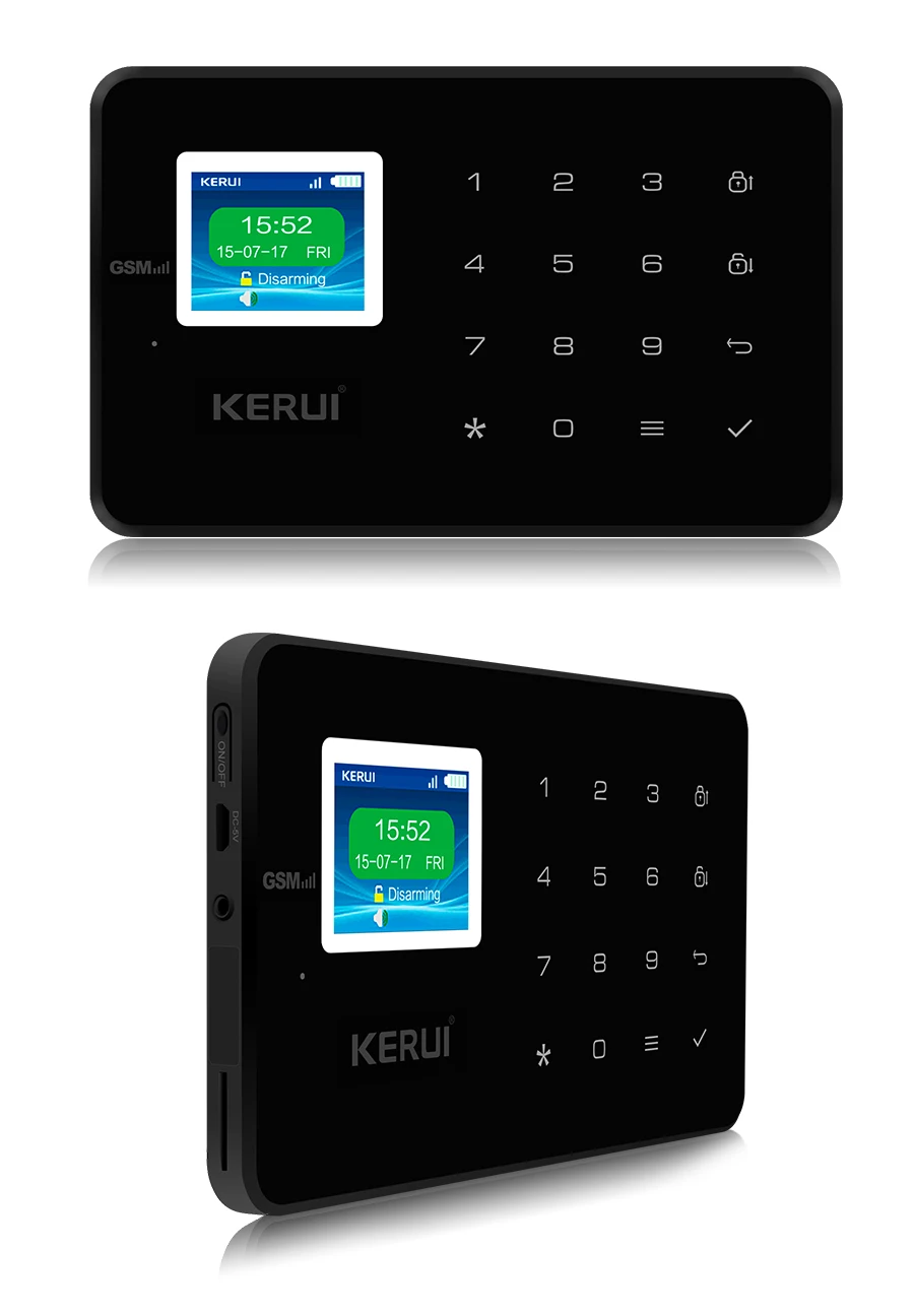 Домашняя сигнализация KERUI GSM G18 с датчиком движения беспроводная сирена для