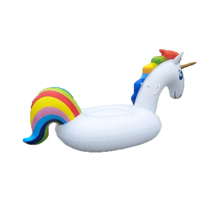 

New Style 2 M Inflatable Unicorn Floating Bed, Inflatable Unicorn Blisters, Small Inflatable Unicorn Saddle