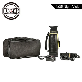 

LUGER 4X35 Digital Night Vision Thermal Imaging Infrared NV0435 Multifunctional Monocular Camera Scope Outdoor Video Telescope