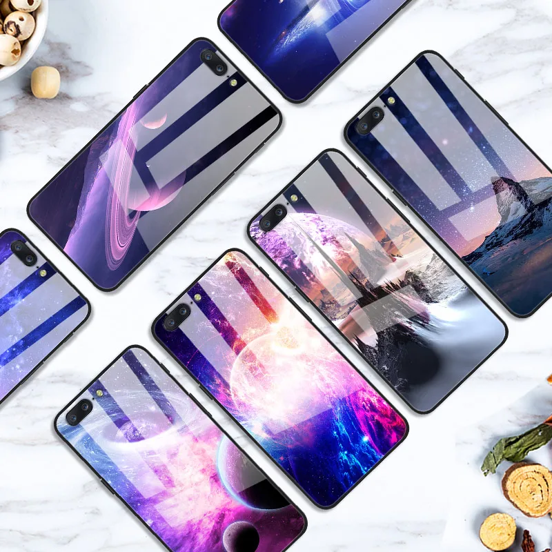 Для Oneplus 5 5 T чехол из закаленного стекла жесткий чехол для телефона для Oneplus 7 Pro TPU бампер чехол s для One plus 5 T 7 Pro Coque