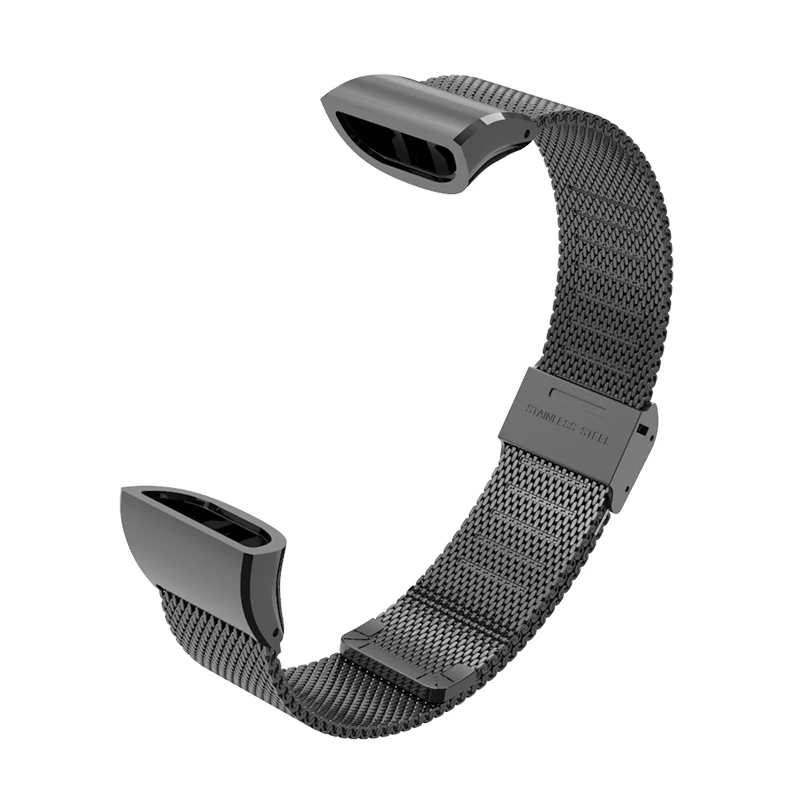 Браслет для huawei Band 3 Pro металлический ремешок на запястье браслет из нержавеющей стали для huawei Band 3pro сменный ремешок смарт-браслета - Цвет: Milanese Black