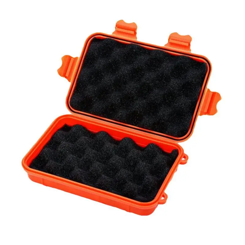 Outdoor Airtight Survival Storage Case Shockproof Waterproof Dustproof Camping Travel Plastic Container Storage Carry Box