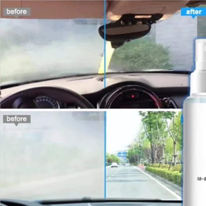 Car Glass Anti-fog Agent Spray Fog Proof Cleaning Tool BJStore