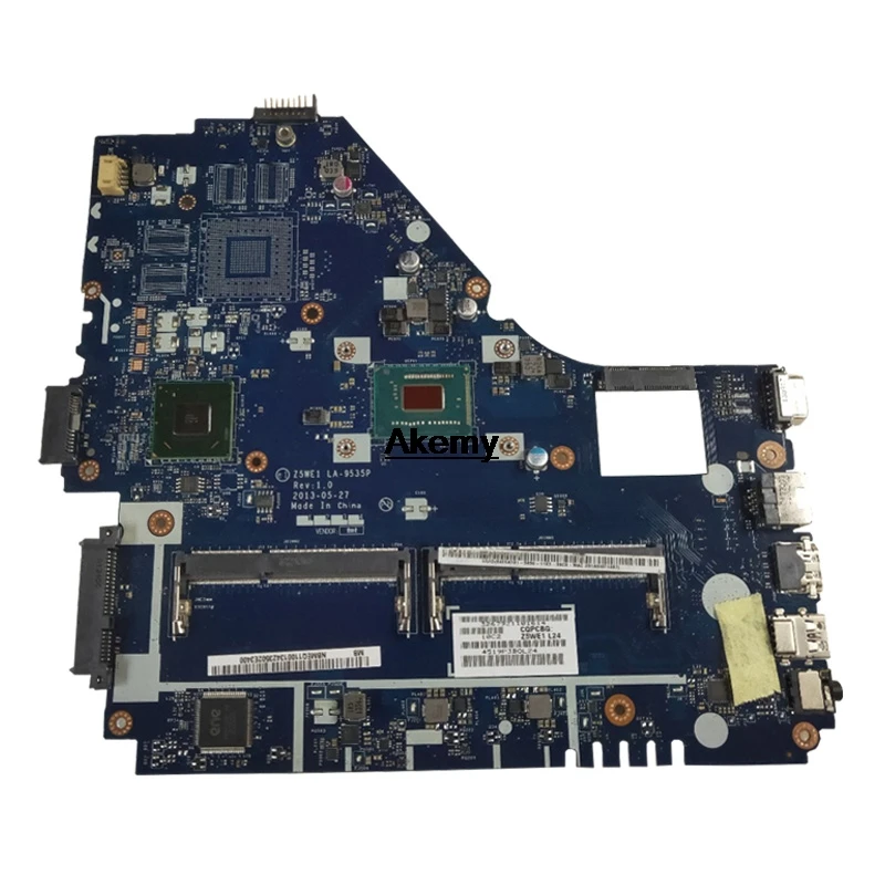 Для ACER E1-570 Материнская плата ноутбука E1-570 I3-3217U HM77 Z5WE1 LA-9535P испытанное хорошее