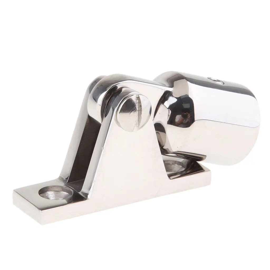 316 Boat Stainless Steel Bimini Top Marine Hardware Deck Hinge Mount