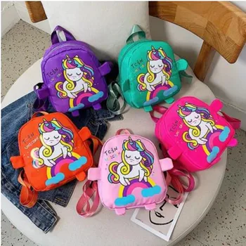 

Cute Unicorn Baby Safety Harness Backpack Toddler Bag Children extremely durable sturdy and comfortable Schoolbag