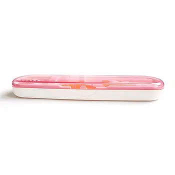 

Uv Toothbrush Sterilizer Box Antibacterial Health Double Light Sterilizer Toothbrush Disinfection Timer Storage Rack