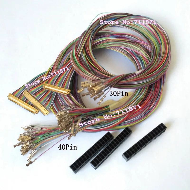 Full Cable 0.5 Pitch I-PEX 30P 40Pin 20453 Custom eDP Screen Line IPEX 40P 30Pin 20455 | Компьютеры и офис