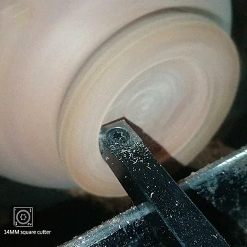 

Wooden Turning Tool Chisel Carbon Steel Tip Lathe Insert Cutter Woodworking TN88