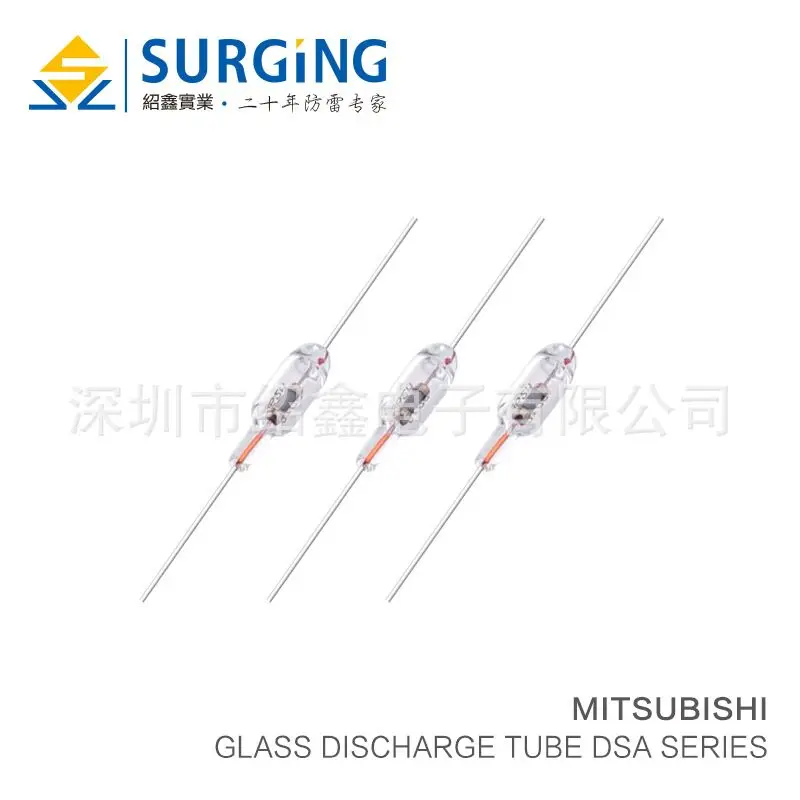 Tubo Di Scarico Di Vetro Originale Importato 1000V-7500V Della Metropolitana Di Scarico Del Gas Di 10 Pz/Lotto Mmcc Dsa-102 Dsa-302 Dsa-362