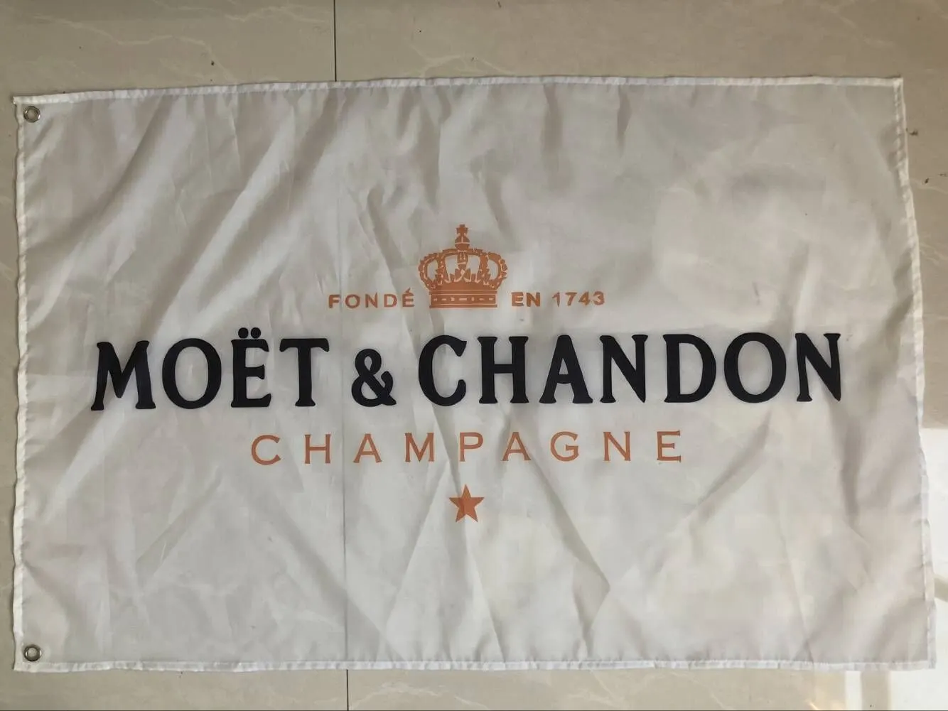 Moet chandon флаг 3x5ft флаг баннер на заказ флаг высокого качества 100D полиэстер, для мероприятий декоративные флаги