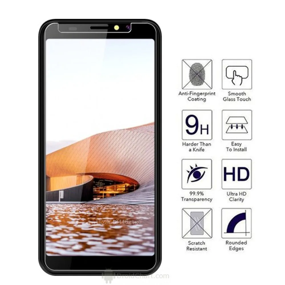 

Screen Protector phone For Haie Alpha A6 Tempered Glass Film Protective Screen Cover