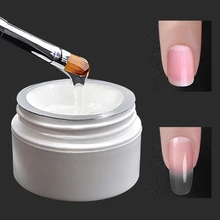 ビルダージェル延長マニキュア polygel ハイブリッドワニス UV ジェルネイルポリッシュアートポリジェルキット uv led vernis の半恒久的な(China)