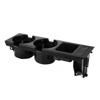 

VODOOL Car Center Console Storage Box Water Cup Holder Beverage Bottle Bracket Tray For BMW 3 Series E46 1999-2006 51168217953