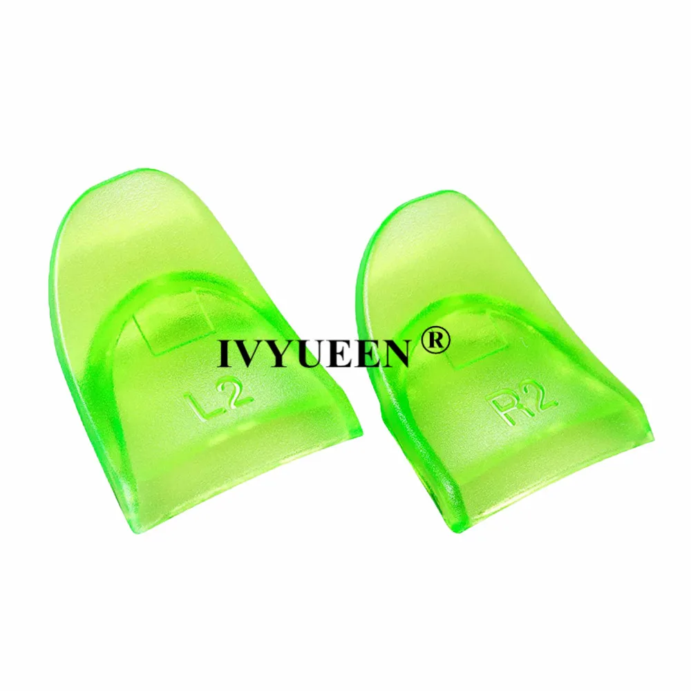 Clear Green IVYUEEN для Playstation PS4 Pro Slim контроллер R2 L2 триггер расширители вложения для Dualshock 4 DS4 геймпад - Цвет: Clear Green