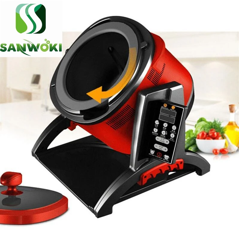 6L Stew Pot Wok frying pan fryer machine fried rice fried noodle pot