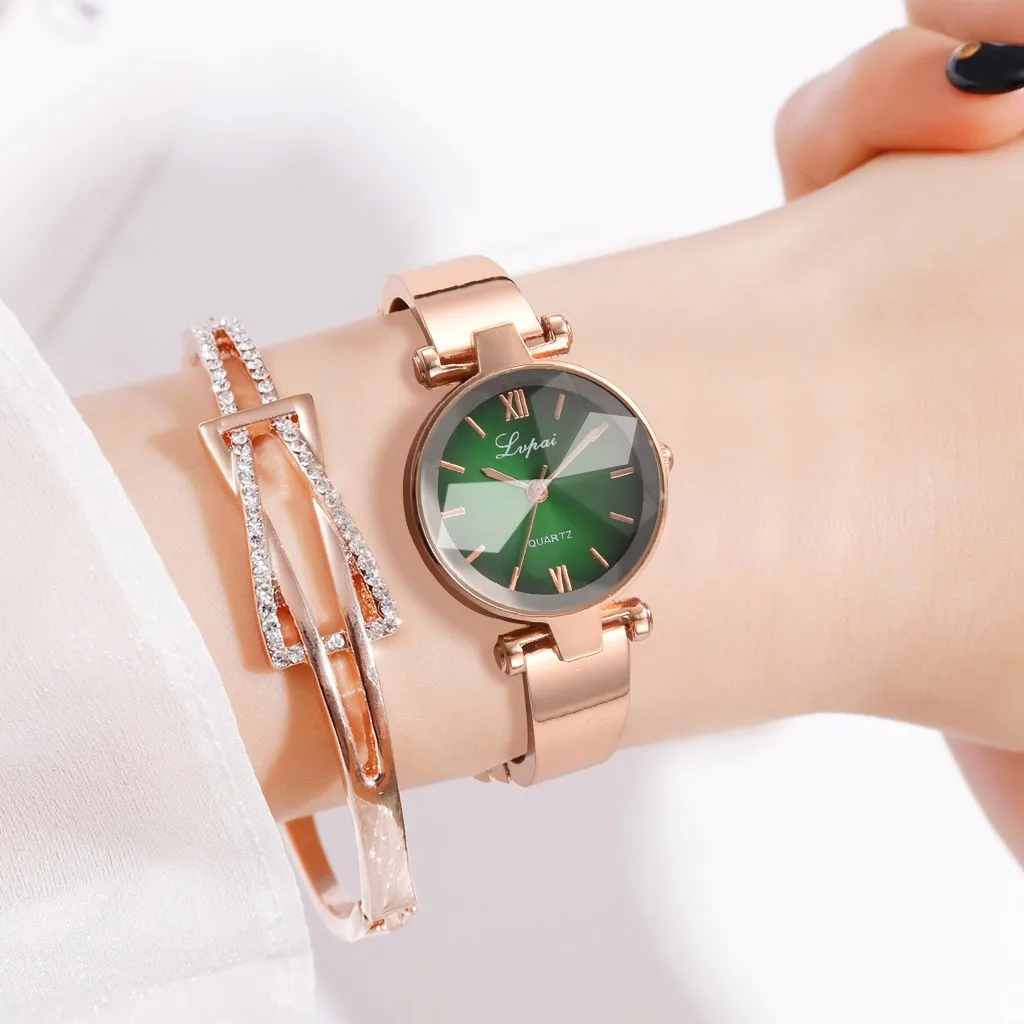 Reloj Mujer элегантный браслет часы, женские наручные часы со стразами Нержавеющая сталь ремень женские кварцевые часы Relogio Femino