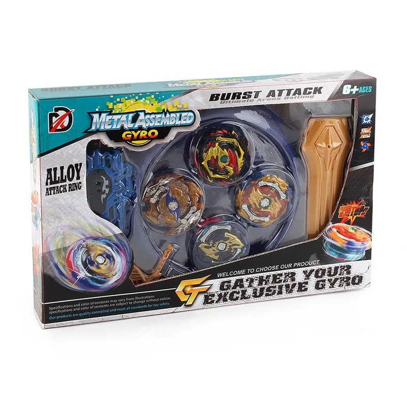 Топы лопающие пусковые установки Bey blade игрушки набор XD168-26B лопасти Bay blade Металл fusion Бог спиннинг Топы Bey Blade лезвия игрушки