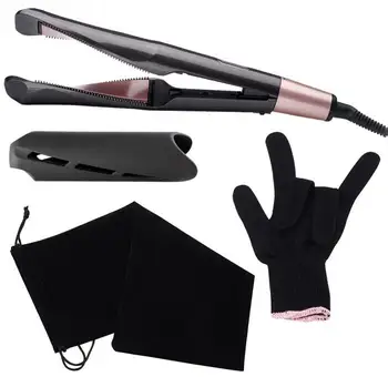 

Professional Hair Straightener PTC Hair Styling Iron Fast Heating Flat Iron with LCD Screen Hot Comb for dry wet hair